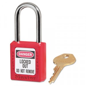 Government Locks, Zenex, 1 1/2 in, Red