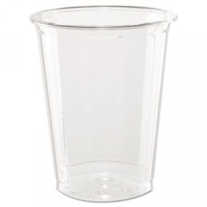 Cold Plastic Cups, 10 oz, Clear
