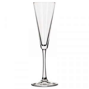 Vina Trumpet Flute, 6 1/2 oz, Clear, Champagne Flute
