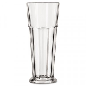 Gibraltar Footed Pilsner Glasses, 14 oz, Clear