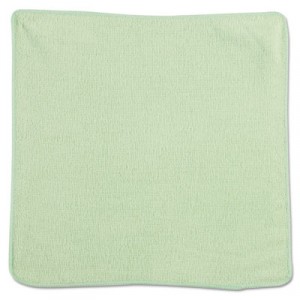 Microfiber Cleaning Cloths, 12x12, Green