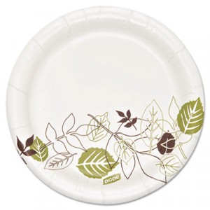 Pathways Heavyweight Paper Plates, 5.825", White