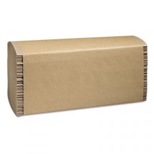 Folded Paper Towels, 9 1/10x9 1/2, Multi-Fold, Natural
