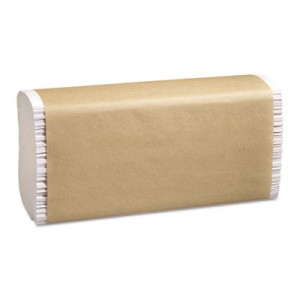 Folded Paper Towels, 9 1/10x9 1/2, Multi-Fold, White