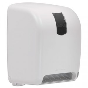 Towel Dispenser, 9 3/4"x16"x12", White