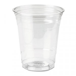 Clear Plastic PETE Cups, Cold, 12 oz, WiseSize Packs