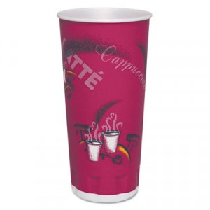 Trophy Plus Dual Temperature Cups, 24 oz, Bistro Design