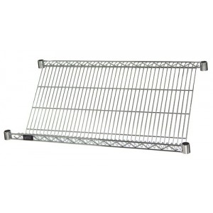 Quantum slanted shelves - chrome 