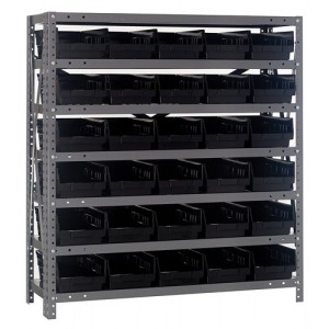 Shelf Bin Systems 18" x 36" x 39" Black