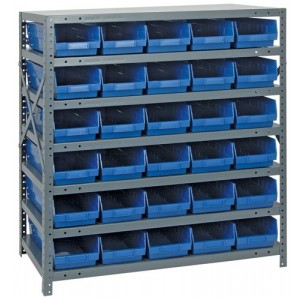 Shelf Bin Systems 18" x 36" x 39" Blue