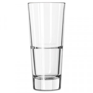 Endeavor Beverage Glasses, 10 oz, Clear, Hi-Ball Glass