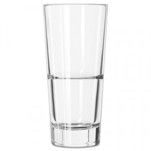 Endeavor Beverage Glasses, 14 oz, Clear