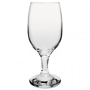 Glass Stemware, Wine, 8.5oz, Clear