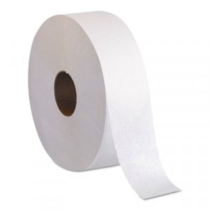 Jumbo Sr. Bathroom Tissue, 1-Ply, White, 3 1/2" x 4000ft, 3.3" Core