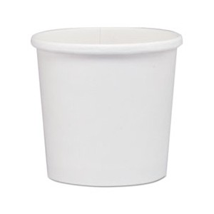 Bowl Poly Paper White 12oz 25/BG 20/CS