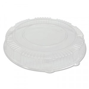 Caterline Dome Lids, Plastic, 16" Diameter x 2-3/4"High, Clear