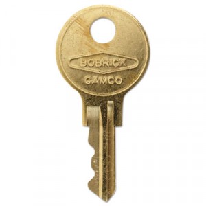 Cat 74 Key for Towel Dispensers, Metal Key