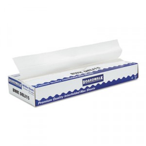 Interfold-Sheet Deli Paper, 15" x 10 3/4", White, 500 Sheets/Box