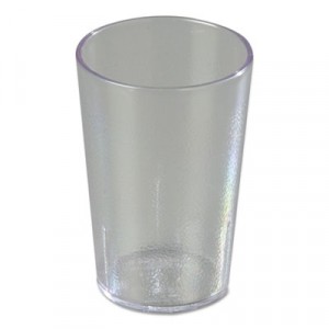 Stackable SAN Tumblers, Cold, 9 1/2oz, Plastic, Clear