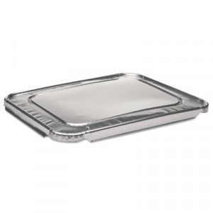 1/2-Size Aluminum Steam-Pan Lids, 10 7/16w x 12 13/16d