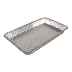 Ribbed FS Aluminum Steam Pans, 228oz, 20 3/42w x 12 3/16d x 2 3/16h