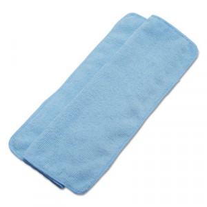 Lightweight Microfiber Cleaning Cloths, Blue,16x16