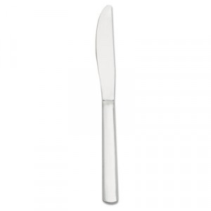 Windsor Mediumweight Flatware, Dinner Knives, Stainless Steel, 7 3/4"