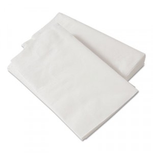 1/8-Fold Dinner Napkins, 2-Ply, 15x17, White