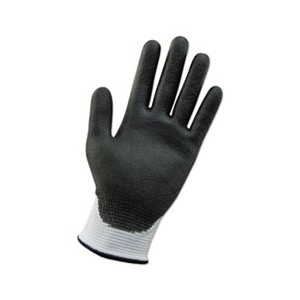 Glove ANSI G60 Level 2 Cut-Resistant 240mm Size 9 White/Black 12/PR