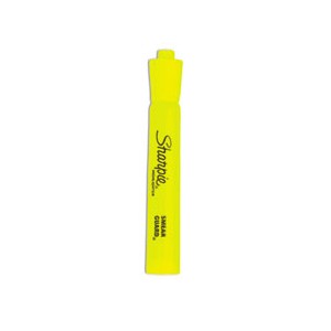 Highlighter Chisel Tip Fluorescent Yellow 12/PKG