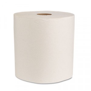 Green Universal Roll Towels, Natural White, 8" x 350 ft