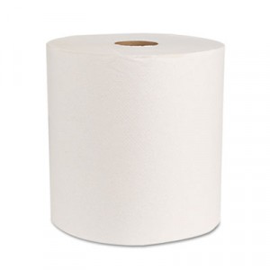Green Universal Roll Towels, Natural White, 8" x 800 ft