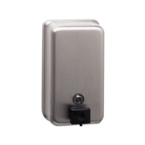 Dispenser Soap Surface Mounted 40oz. Stainless Steel 1
