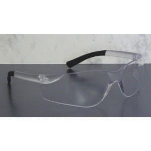 Safety Glasses Rimless Clear Lens&Temple Anti-Scratch 12/BX 12/CS