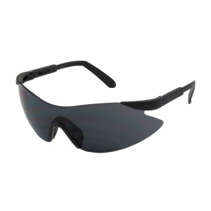 Wilco, Gry Lens, AS, Blk Tmpls Ribbed Rubber Nose Pc, CSA