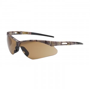 Anser, Brown Lens, Camo Frm, Rubber Tmpl Tips, Incl Neck Cord
