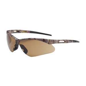 Anser, Brown Lens, Camo Frm, Rubber Tmpl Tips, Incl Neck Cord