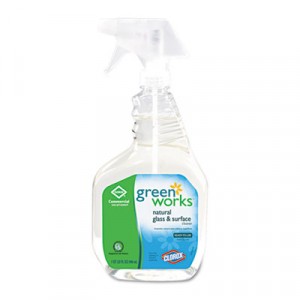 Naturally Derived Glass and Surface Cleaner, 32oz Spray Bottle