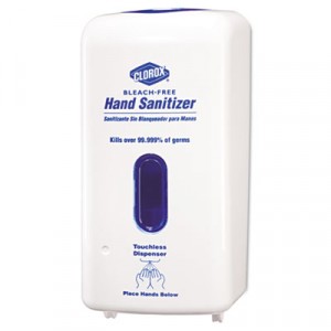 No-Touch Hand Sanitizer Dispenser, Adjustable Sensor, White