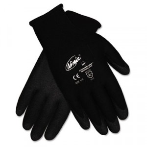 Ninja HPT PVC coated Nylon Gloves, X-Large, Black