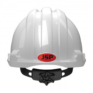 JSP MK8 Evolution, White, Liner w/ Textile Susp, Wheel Ratcht, Class E