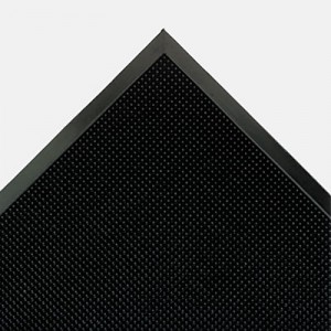 Mat-A-Dor Entrance/Antifatigue Mat, Rubber, 36x72, Black