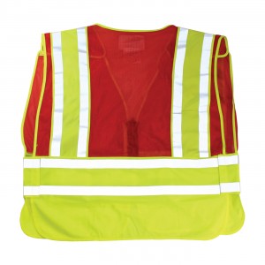  ANSI 207 PUBLIC SAFETY VESTS - RED NO LOGO  