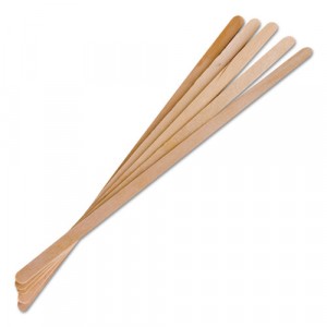 Stir Sticks 7" Round Wooden Coffee 1000/PKG