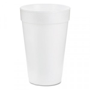 Drink Foam Drink, 14 oz, White