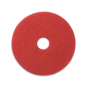 Pad Floor Buffing Red 12" Diameter 5/CS