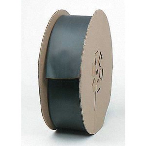 Shrink Tubing Black 0.063in ID x 100ft 3/PK