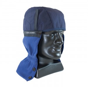 Winter Liner, Cotton/Fleece Top, Ex Acrylic Neck, FR Trted 10 Wash, Nvy