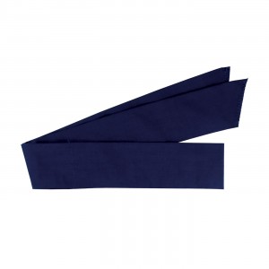 Cooling Bandana, Absorbent Cooling Crystals, Poly/Cotton, Navy