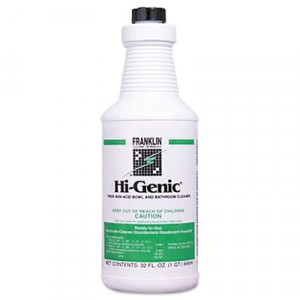 Hi-Genic Non-Acid Bowl & Bathroom Cleaner, 32 oz. Bottle